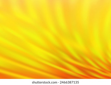 Light Orange vector blurred shine abstract template. Colorful illustration in abstract style with gradient. The template for backgrounds of cell phones.