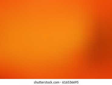 Light Orange vector blurred shine illustration. Brand-new pattern for your business design. Colorful background in abstract style with gradient. 