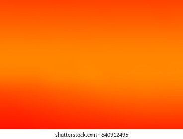Light Orange vector blurred shine abstract background. Creative illustration in halftone style with gradient. The best blurred design for your business.