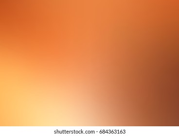 Light Orange vector blurred shine abstract pattern. Colorful illustration in abstract style with gradient. The blurred design can be used for your web site.