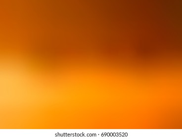 Light Orange vector blurred shine abstract background. A vague abstract illustration with gradient. The template can be used as a background of a cell phone.