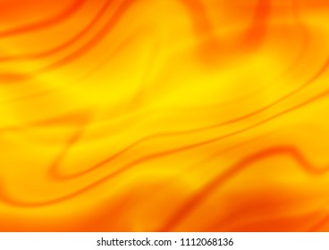 Light Orange vector blurred template. A vague abstract illustration with gradient. A completely new template for your business design.