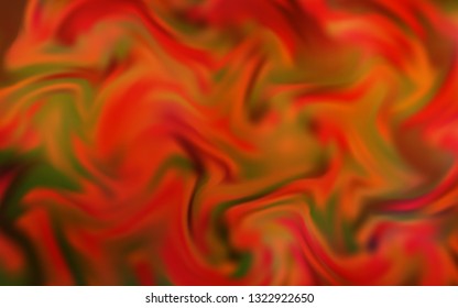 Light Orange vector blurred template. An elegant bright illustration with gradient. New way of your design.