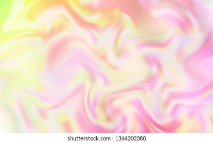 Light Orange vector blurred template. A completely new colored illustration in blur style. New style design for your brand book.