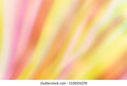 Light Orange vector blurred template. Abstract colorful illustration with gradient. New style design for your brand book.