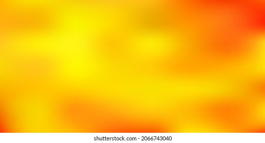 Light orange vector blurred template. Colorful illustration with gradient in halftone style. Background for mobile phones.