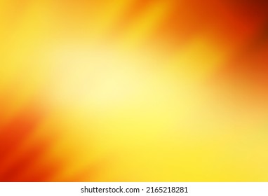 Light Orange vector blurred template. New colored illustration in blur style with gradient. New style for your business design.