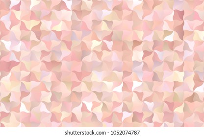 Light Orange vector blurry arched template. A completely new color illustration in a vague style. The best blurred design for your business.
