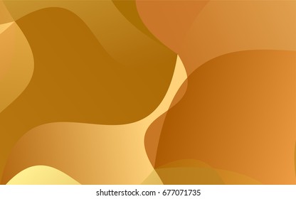 Light Orange vector blurry arched template. An elegant bright illustration with gradient. The elegant pattern can be used as part of a brand book.