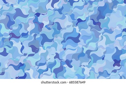 Light Orange vector blurry arched background. Glitter abstract illustration with wry lines. The polygonal design can be used for your web site.