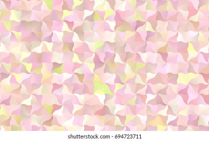 Light Orange vector blurry arched pattern. A sample with blurred shapes. A completely new template for your business design.