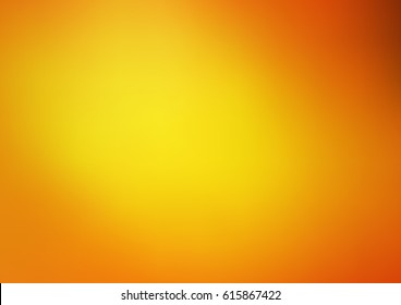 Light Orange vector blurry bright background. Shine colored background in brand-new style with gradient.