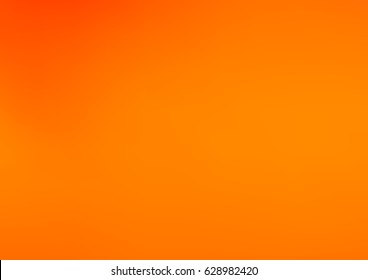 Light Orange vector blurry bright background. Shine colored background in brand-new style with gradient.