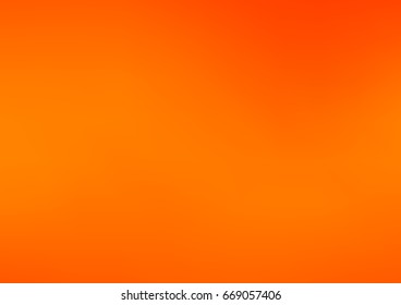 Light Orange vector blurry bright background. Shine colored background in brand-new style with gradient.