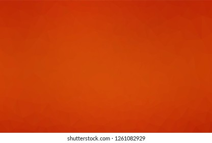 Light Orange vector blurry hexagon pattern. Colorful abstract illustration with gradient. A completely new template for your business design.