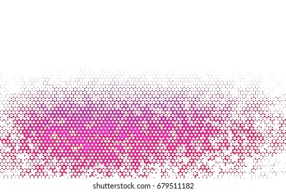 Light Orange vector blurry hexagon background design. Geometric background in Origami style with gradient. 