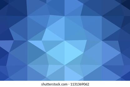 Light Orange vector blurry triangle pattern. Shining colored illustration in a new style. Triangular pattern for your business design.
