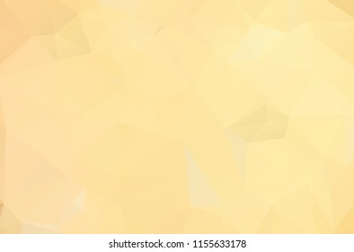 Light Orange vector blurry triangle pattern. A vague abstract illustration with gradient. The elegant pattern can be used as part of a brand book.