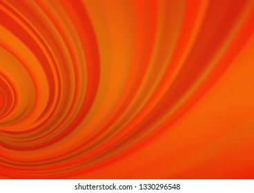Light Orange vector bokeh and colorful pattern. Modern geometrical abstract illustration with gradient. A completely new design for your business.