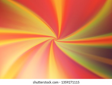 Light Orange vector bokeh and colorful pattern. Glitter abstract illustration with an elegant design. The template for backgrounds of cell phones.