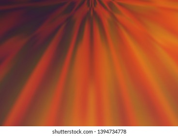 Light Orange vector bokeh and colorful pattern. A vague abstract illustration with gradient. The background for your creative designs.
