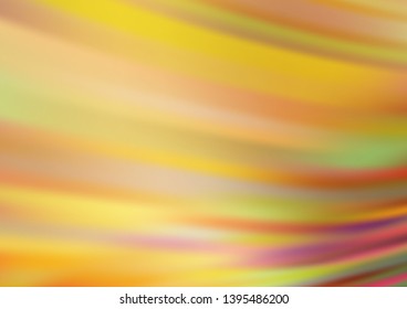 Light Orange vector bokeh and colorful pattern. A completely new color illustration in a bokeh style. The template for backgrounds of cell phones.