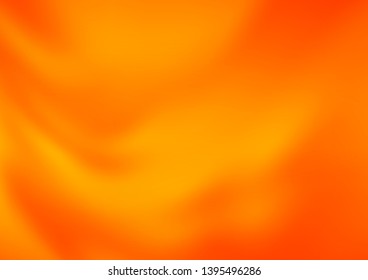 Light Orange vector bokeh and colorful pattern. Colorful illustration in blurry style with gradient. A new texture for your design.