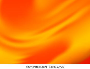 Light Orange vector bokeh and colorful pattern. An elegant bright illustration with gradient. A new texture for your design.