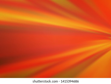 Light Orange vector bokeh and colorful pattern. Colorful illustration in blurry style with gradient. A completely new design for your business.