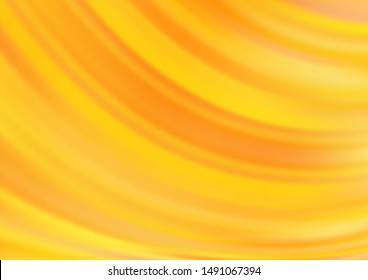 Light Orange vector bokeh and colorful pattern. Colorful illustration in blurry style with gradient. A new texture for your design.
