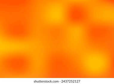 Light Orange vector bokeh and colorful pattern. A completely new color illustration in a bokeh style. Brand new style for your business design.