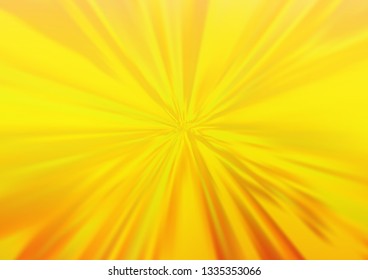 Light Orange vector bokeh pattern. Glitter abstract illustration with an elegant design. The background for your creative designs.