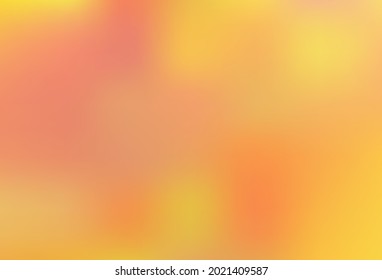 Light Orange vector bokeh template. A vague abstract illustration with gradient. Simple design for your business.