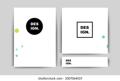 Light Orange vector brochure for ui, ux design. Beautiful colored sample in A4 size. Beautiful design for cover of notepads.