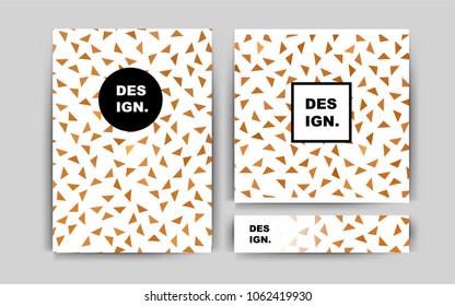 Light Orange vector brochure for ui, ux design. Abstract booklet on colored background with gradient. Beautiful design for cover of notepads.