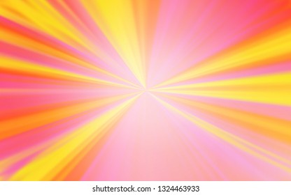 Light Orange vector colorful abstract texture. Shining colored illustration in smart style. The best blurred design for your business.