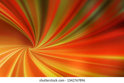 Light Orange vector colorful abstract texture. Creative illustration in halftone style with gradient. Background for a cell phone.