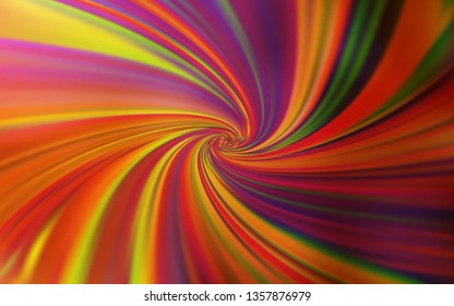 Light Orange vector colorful abstract background. Glitter abstract illustration with gradient design. Blurred design for your web site.