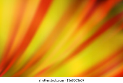 Light Orange vector colorful abstract texture. Abstract colorful illustration with gradient. Smart design for your work.