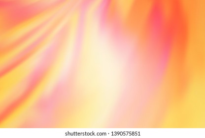 Light Orange vector colorful abstract texture. An elegant bright illustration with gradient. New style for your business design.