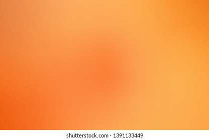 Light Orange vector colorful abstract background. Abstract colorful illustration with gradient. The best blurred design for your business.