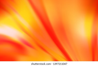 Light Orange vector colorful abstract texture. An elegant bright illustration with gradient. New style for your business design.