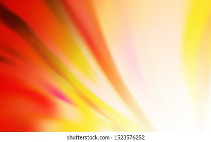 Light Orange vector colorful abstract background. New colored illustration in blur style with gradient. New style design for your brand book.