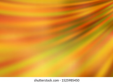 Light Orange vector colorful abstract texture. Creative illustration in halftone style with gradient. The best blurred design for your business.