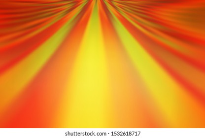Light Orange vector colorful abstract texture. An elegant bright illustration with gradient. Completely new design for your business.