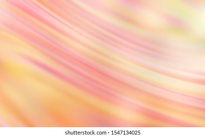 Light Orange vector colorful abstract texture. New colored illustration in blur style with gradient. Smart design for your work.