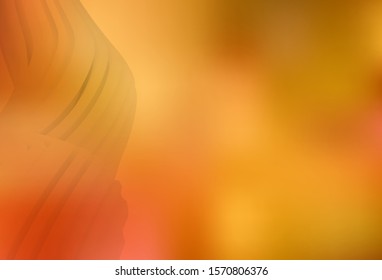 Light Orange vector colorful abstract texture. Modern abstract illustration with gradient. Background for a cell phone.
