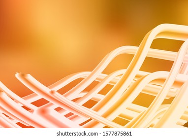 Light Orange vector colorful abstract background. Glitter abstract illustration with gradient design. Smart design for your work.