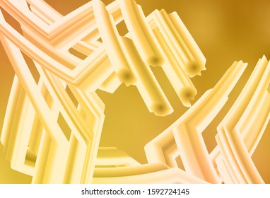 Light Orange vector colorful abstract texture. New colored illustration in blur style with gradient. New way of your design.
