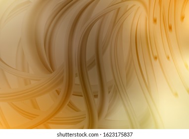 Light Orange vector colorful abstract background. A completely new colored illustration in blur style. Completely new design for your business.
